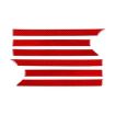 Mercedes-Benz G-Class W463 Grille Decorative Sticker Set (Red) - 1