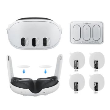 Meta Quest 3 VR Lens Protective Films - Tempered Glass Set - 1