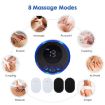 SC-195B Mini Cervical Massage Stickers, 4-In-1 EMS Pulse Therapy - 4