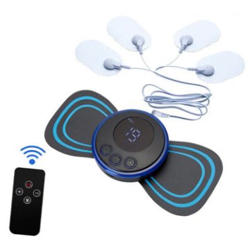SC-195B Mini Cervical Massage Stickers EMS 4-In-1 Remote - 1