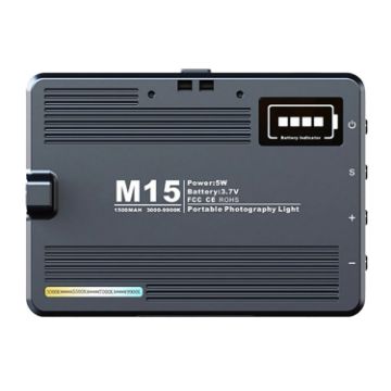 Desiontal M15 Rechargeable Mini LED Pocket Photography Light - 1