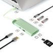 BS7A 7-in-1 Type-C Docking Station USB Hub Converter (Gray) - 2