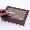 Light Brown Wooden Money Box Piggy Bank with Counter 1000 Euros - 5