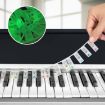 Luminous Silicone Removable Piano Notes Guide for 88 Keys Keyboard - 1