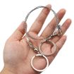 Black Stainless Steel Hand-pulled Wire Saw, 63cm Outdoor Survival Tool - 6