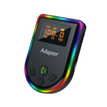 Q7 LED Car Bluetooth Receiver HIFI Sound Wireless Audio Adapter - 1