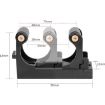 DEEMOUNT RCK-051 Bike Wall Hook Parking Buckle (White Red) - 4