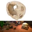 Aquarium Fish Tank Skull Ornament Spider Lizard Snake Hiding Decor - 5