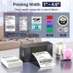 Phomemo PM245-BT Bluetooth Shipping Label Printer, 1-4.6 Inch (EU Plug) - 6