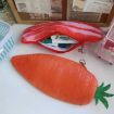 3D Vegetable Plush Pencil Pouch - Large Pen Case, Style: Pork - 5