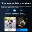 Mrobo D6 1080P Night Vision Camera with Back Clip, No-memory, Black - 4