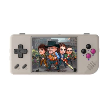 ANBERNIC RG28XX Retro Console, 2.83" IPS, 64GB+128GB (Gray) - 1