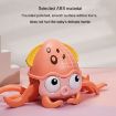 Pink Octopus Toy - Automatic Obstacle Avoidance, Sound & Light - 6