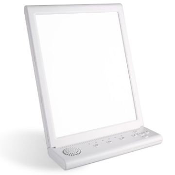 SAD White Noise Phototherapy Lamp Emotional Light with Music Therapy - 1