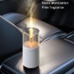 Candle Flame Aromatherapy Diffuser Mini Humidifier (129 Black) - 6