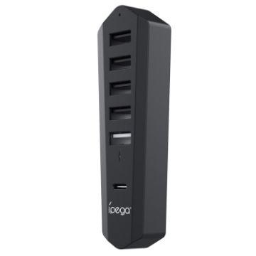 PS5 Slim IPEGA PG-P5S003 6-in-1 USB 2.0 HUB Expander - 1