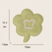 Green Silicone Soap Dispenser with Non-Slip Drainage Holder - 3
