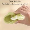 Green Silicone Soap Dispenser with Non-Slip Drainage Holder - 6
