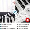 Removable Silicone Piano Notes Guide for 61-Key Keyboard - 5