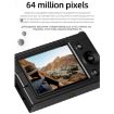 64 Million HD CCD WiFi Card Camera, Black - 3