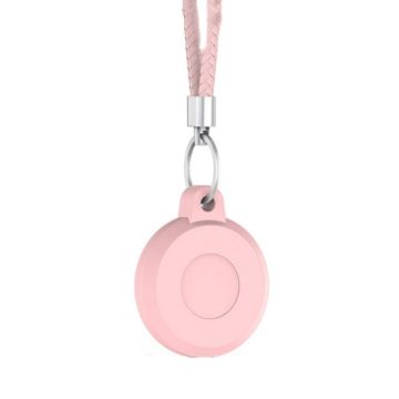 Pink Waterproof Protective Airtag Pet Tracker Case - 1