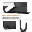 White Desktop Data Cable Storage Hook for Home Computers - 4