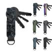 Compact Carbon Fiber Metal Key Organizer for 2-6 Keys - 2
