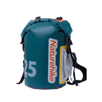 Naturehike 25L Green Waterproof Bag for Outdoor Swimming & Rafting - 1