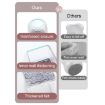Mini Small Round Brown Table & Chair Leg Covers, 4pcs Set - 4