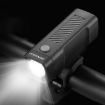 BENGGUO Rechargeable Bicycle Front Light Flashlight, 3 Modes, Black - 2