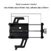 Blue Aluminum Alloy Mobile Phone Holder for Motorcycles & Bicycles - 3