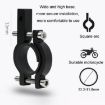 Blue Aluminum Alloy Mobile Phone Holder for Motorcycles & Bicycles - 4