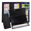 Nurse Clipboard Black Triple Folding Pocket Size Letter Size - 2