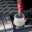 Star Projection Light Humidifier USB 280ml Car Diffuser, White - 6