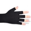 Men's Navy Full Finger Anti-UV Ice Silk Cycling Gloves - 3