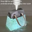 Small White Crystal Bag Humidifier with Aroma and Ambient Lighting - 5