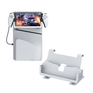 PlayStation Portal iplay HBP-587 Storage Rack with Charger (White) - 1