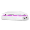 PS5 Slim White Cooling Fan: Dustproof, 3 Speeds, Colorful - 5