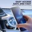 AIMITE M8 Car Phone Holder, Vacuum Suction & Magnetic Bracket - 2
