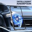 AIMITE M8 Car Phone Holder, Vacuum Suction & Magnetic Bracket - 3