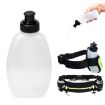 PE Plastic Sports Water Bottle - 175ml, Outdoor Running Waist Pack - 3