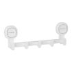 Multifunctional Traceless Suction Cup Hook Storage Rack - White - 1