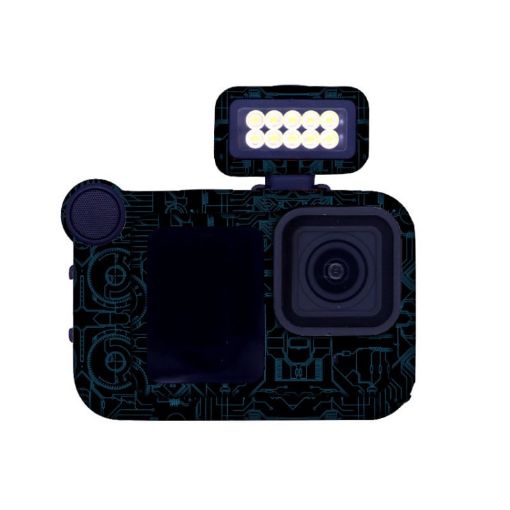 GOPro HERO13 Black Camera Stickers Body Film, Style: 12 Circuit Blue - 1