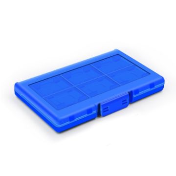 Switch/Switch Oled 12-in-1 Game Card Box Case (Blue) - 1
