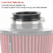 Modified Car Air Filter Rubber Reducer Ring 76mm to 70mm - 5