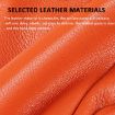 OZERO Sheepskin Womens Red Gloves, Fleece Lined, Size M - 4