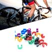 10pcs Bicycle Brake Gearshift Cable Tube C-shaped Buckle (Random) - 4