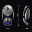 Inphic X2 Bluetooth Wireless Tri-Mode Rechargeable Mouse Gray - 2