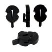 8pcs Violin Mute Set - Volume Reduction Tool (Black) - 3