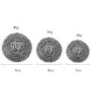5pcs 40g Steel Wool Ball Scrubber for Dishes, Pots, Pans, Ovens - 6